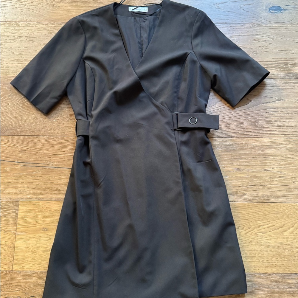 Elegant Black Wrap Dress US sz8